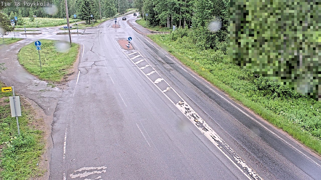 Kelikamerat Kuva Tie 78 Rovaniemi, Pöykkölä, Rovaniemi, Lappi