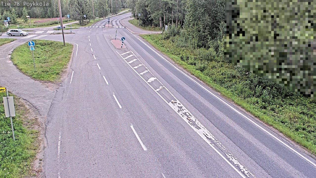 Kelikamerat Kuva Tie 78 Rovaniemi, Pöykkölä, Rovaniemi, Lappi