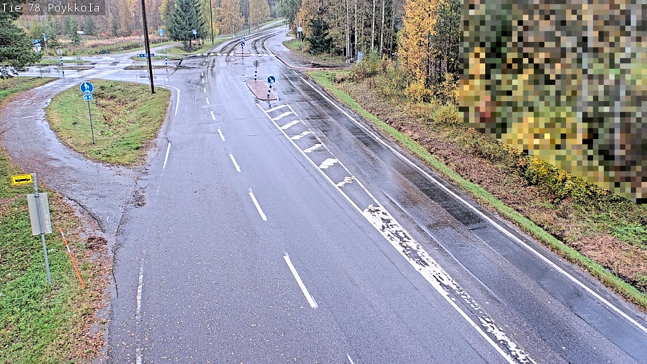 Kelikamerat Kuva Tie 78 Rovaniemi, Pöykkölä, Rovaniemi, Lappi