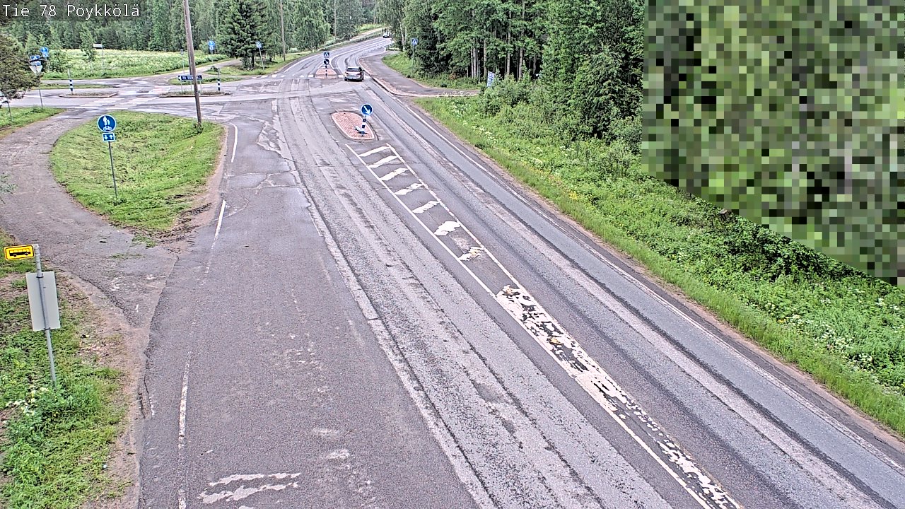 Kelikamerat Kuva Tie 78 Rovaniemi, Pöykkölä, Rovaniemi, Lappi
