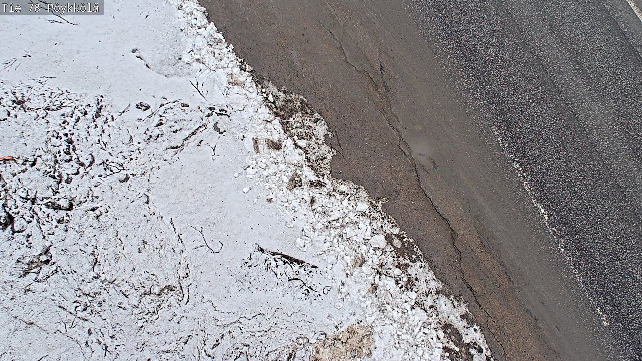 Kelikamerat Kuva Tie 78 Rovaniemi, Pöykkölä, Rovaniemi, Lappi