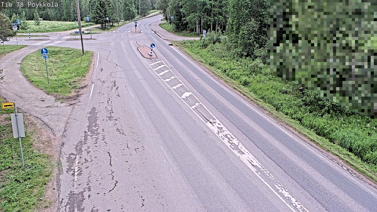 Kelikamerat Kuva Tie 78 Rovaniemi, Pöykkölä, Rovaniemi, Lappi
