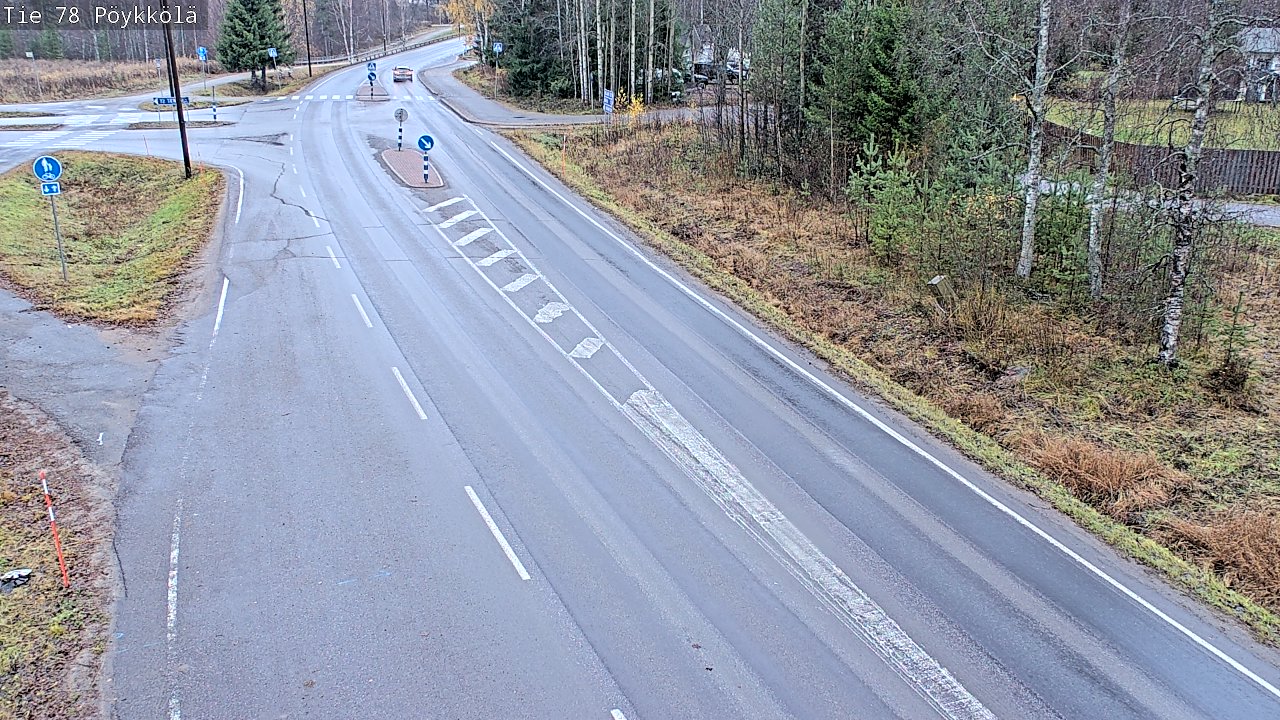 Kelikamerat Kuva Tie 78 Rovaniemi, Pöykkölä, Rovaniemi, Lappi