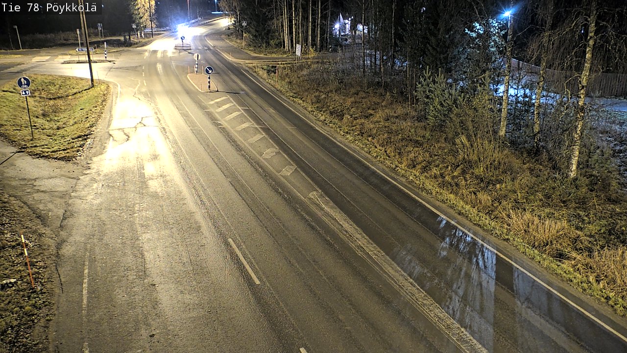Kelikamerat Kuva Tie 78 Rovaniemi, Pöykkölä, Rovaniemi, Lappi