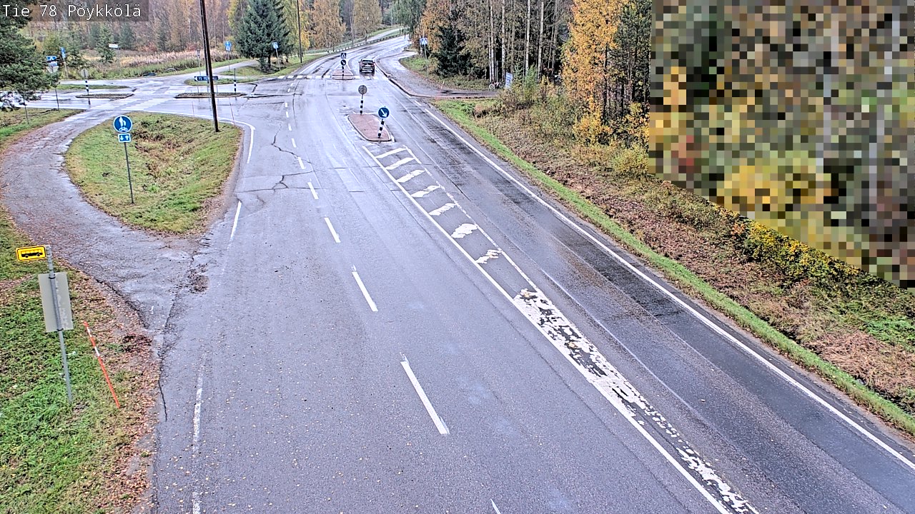 Kelikamerat Kuva Tie 78 Rovaniemi, Pöykkölä, Rovaniemi, Lappi