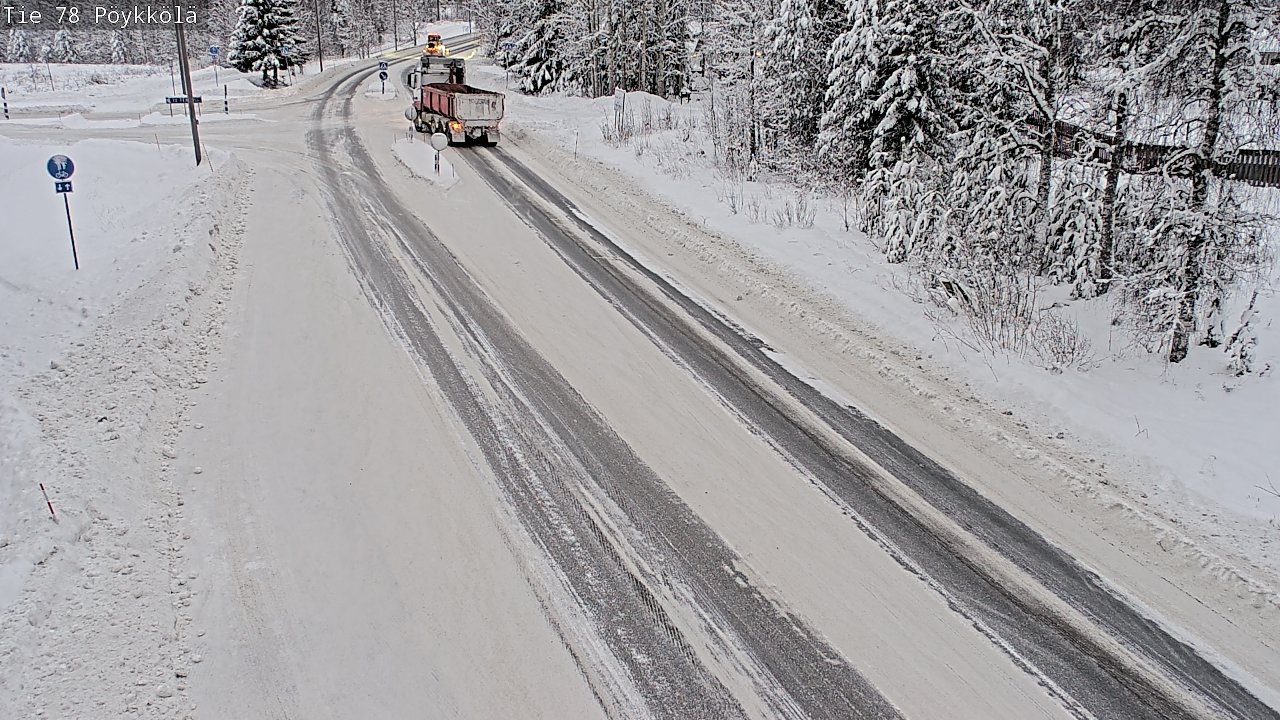 Kelikamerat Kuva Tie 78 Rovaniemi, Pöykkölä, Rovaniemi, Lappi