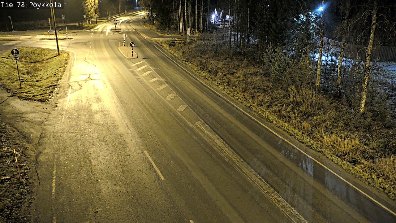 Kelikamerat Kuva Tie 78 Rovaniemi, Pöykkölä, Rovaniemi, Lappi