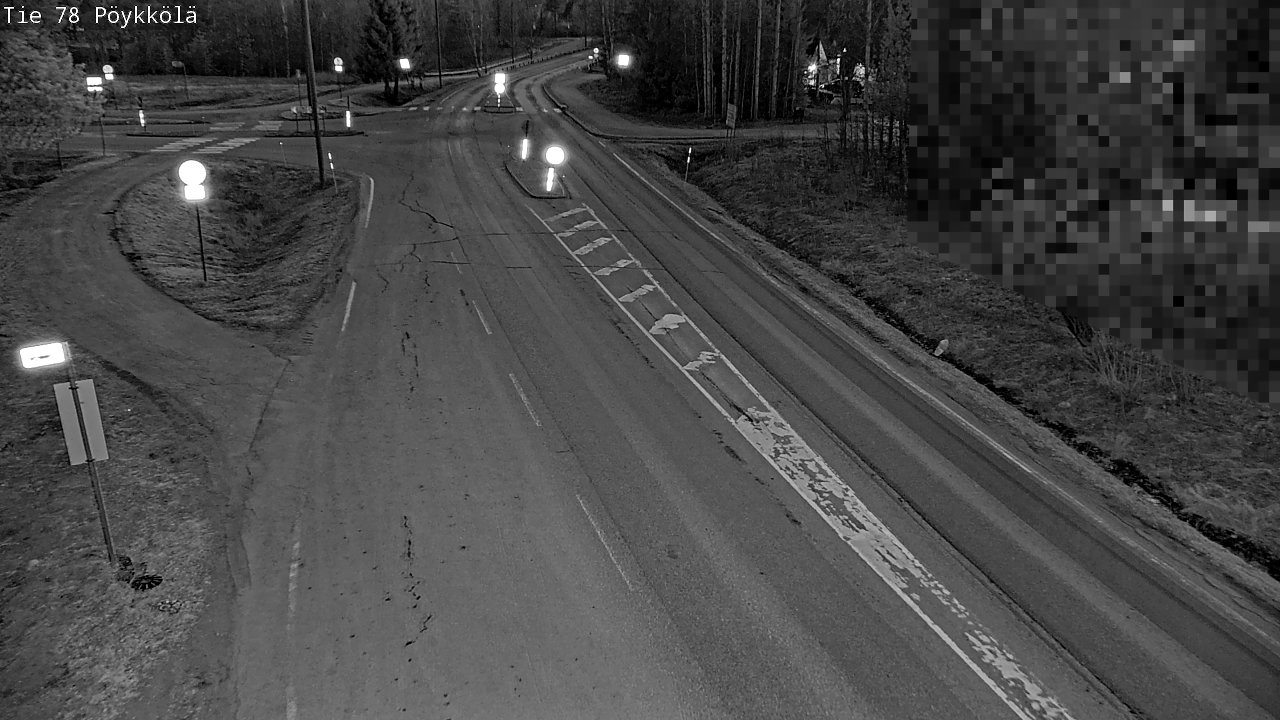 Kelikamerat Kuva Tie 78 Rovaniemi, Pöykkölä, Rovaniemi, Lappi