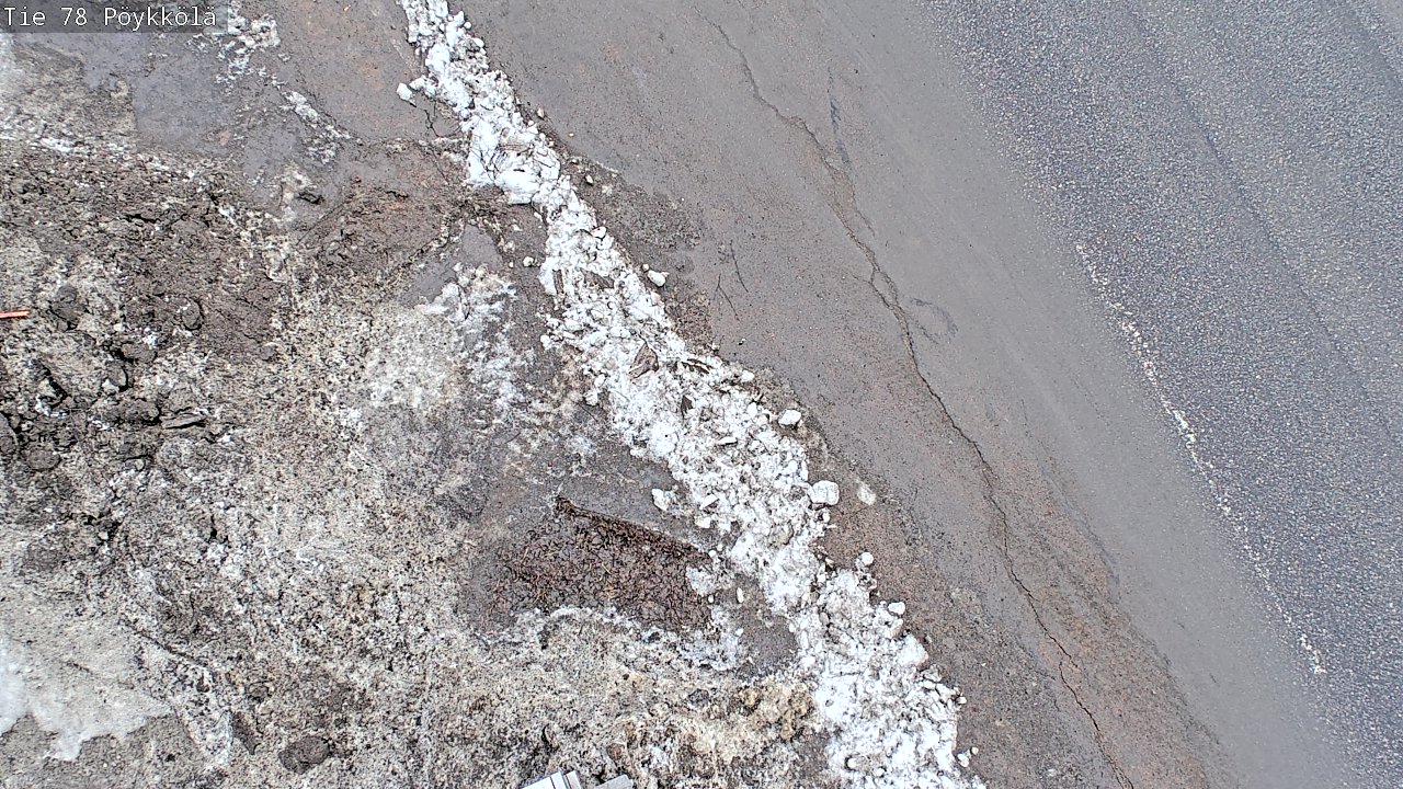 Weather Camera Image Väg 78 Rovaniemi, Pöykkölä, Rovaniemi, Lappi