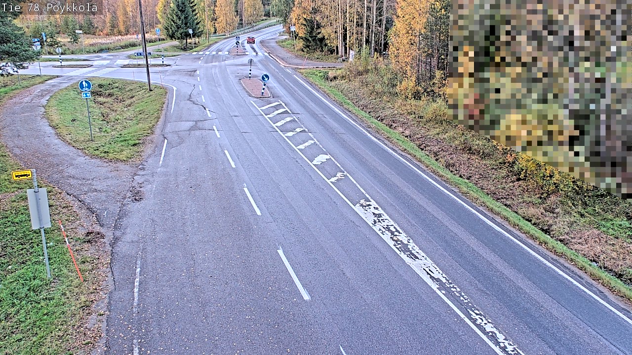Kelikamerat Kuva Tie 78 Rovaniemi, Pöykkölä, Rovaniemi, Lappi