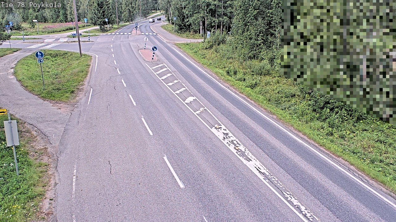 Kelikamerat Kuva Tie 78 Rovaniemi, Pöykkölä, Rovaniemi, Lappi