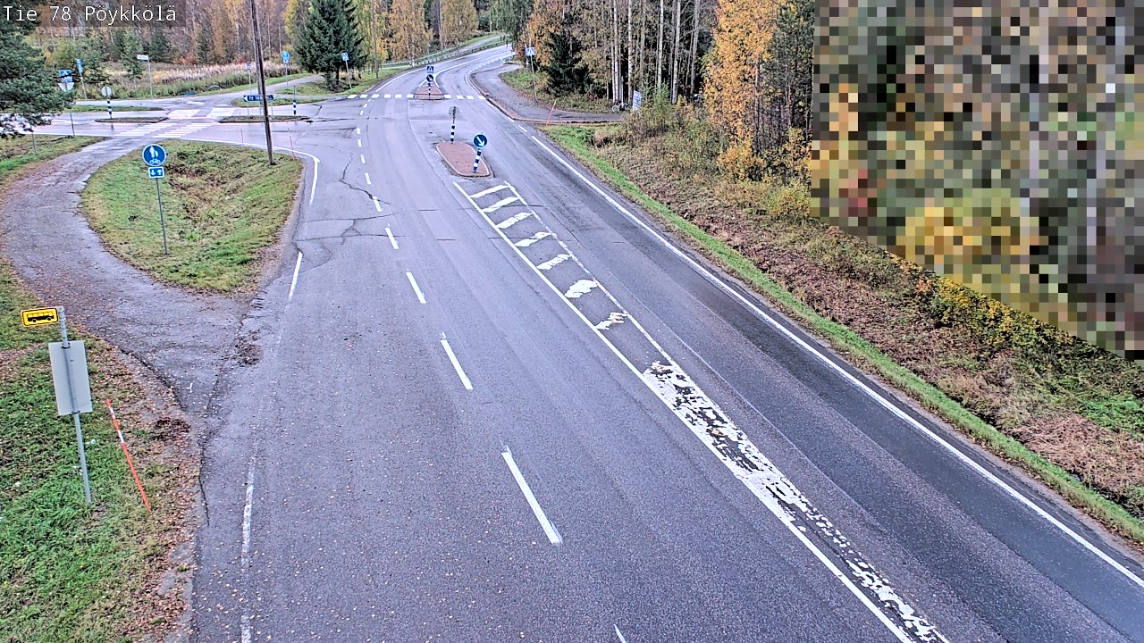 Kelikamerat Kuva Tie 78 Rovaniemi, Pöykkölä, Rovaniemi, Lappi