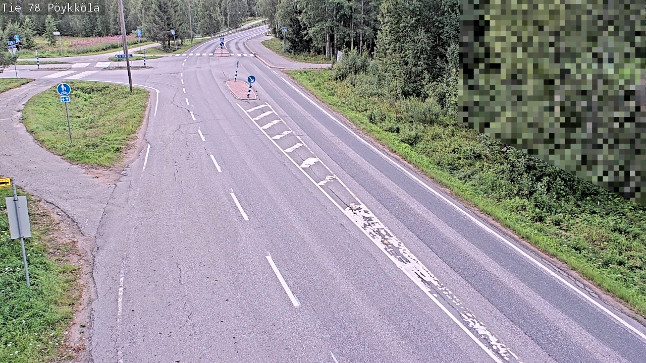 Kelikamerat Kuva Tie 78 Rovaniemi, Pöykkölä, Rovaniemi, Lappi