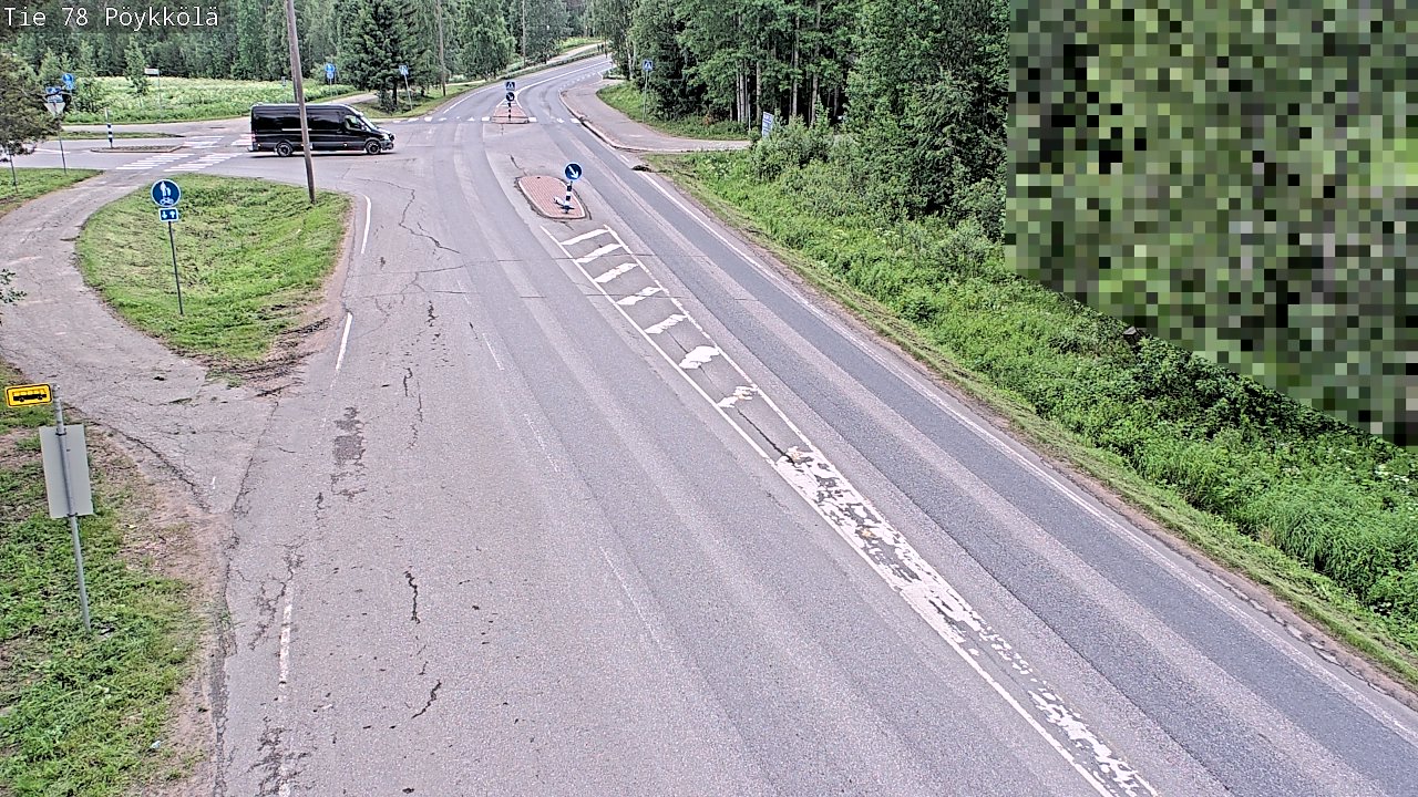 Kelikamerat Kuva Tie 78 Rovaniemi, Pöykkölä, Rovaniemi, Lappi