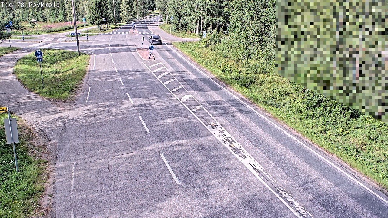 Kelikamerat Kuva Tie 78 Rovaniemi, Pöykkölä, Rovaniemi, Lappi