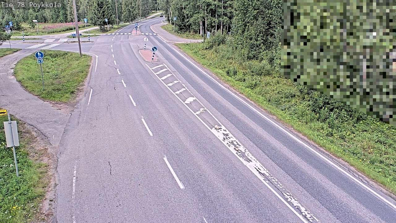 Kelikamerat Kuva Tie 78 Rovaniemi, Pöykkölä, Rovaniemi, Lappi