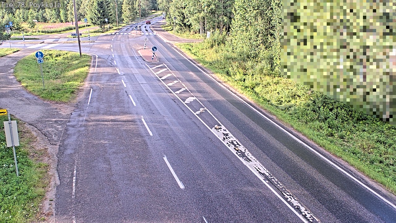 Kelikamerat Kuva Tie 78 Rovaniemi, Pöykkölä, Rovaniemi, Lappi