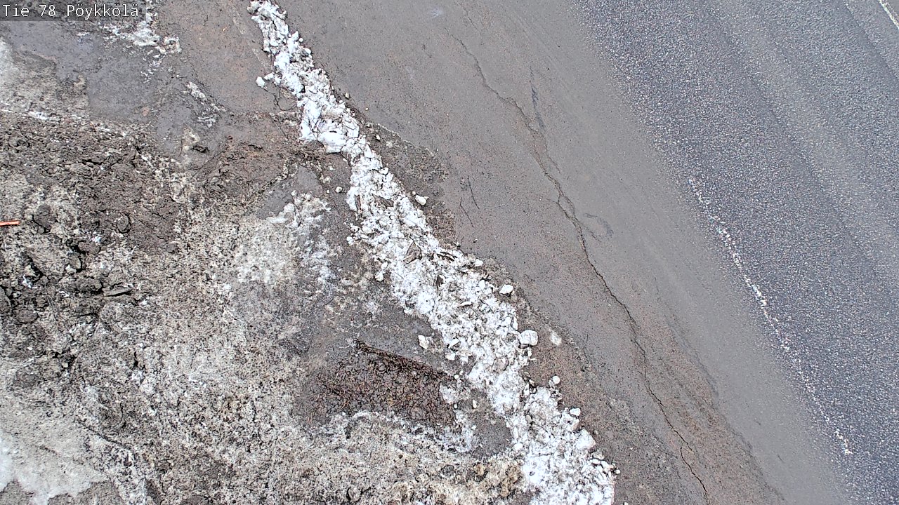 Weather Camera Image Road 78 Rovaniemi, Pöykkölä, Rovaniemi, Lappi