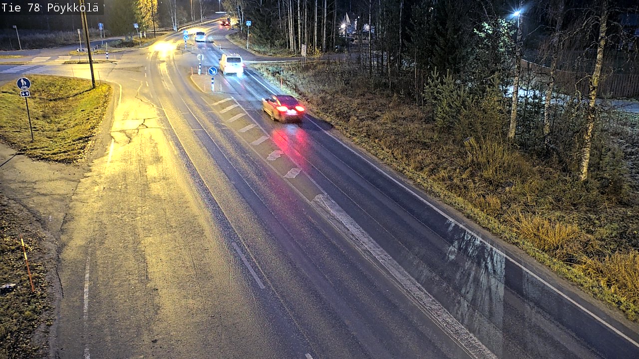 Kelikamerat Kuva Tie 78 Rovaniemi, Pöykkölä, Rovaniemi, Lappi