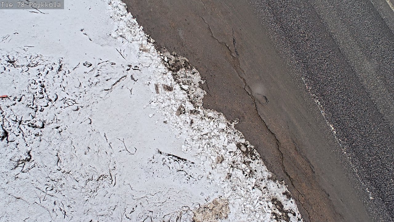 Kelikamerat Kuva Tie 78 Rovaniemi, Pöykkölä, Rovaniemi, Lappi