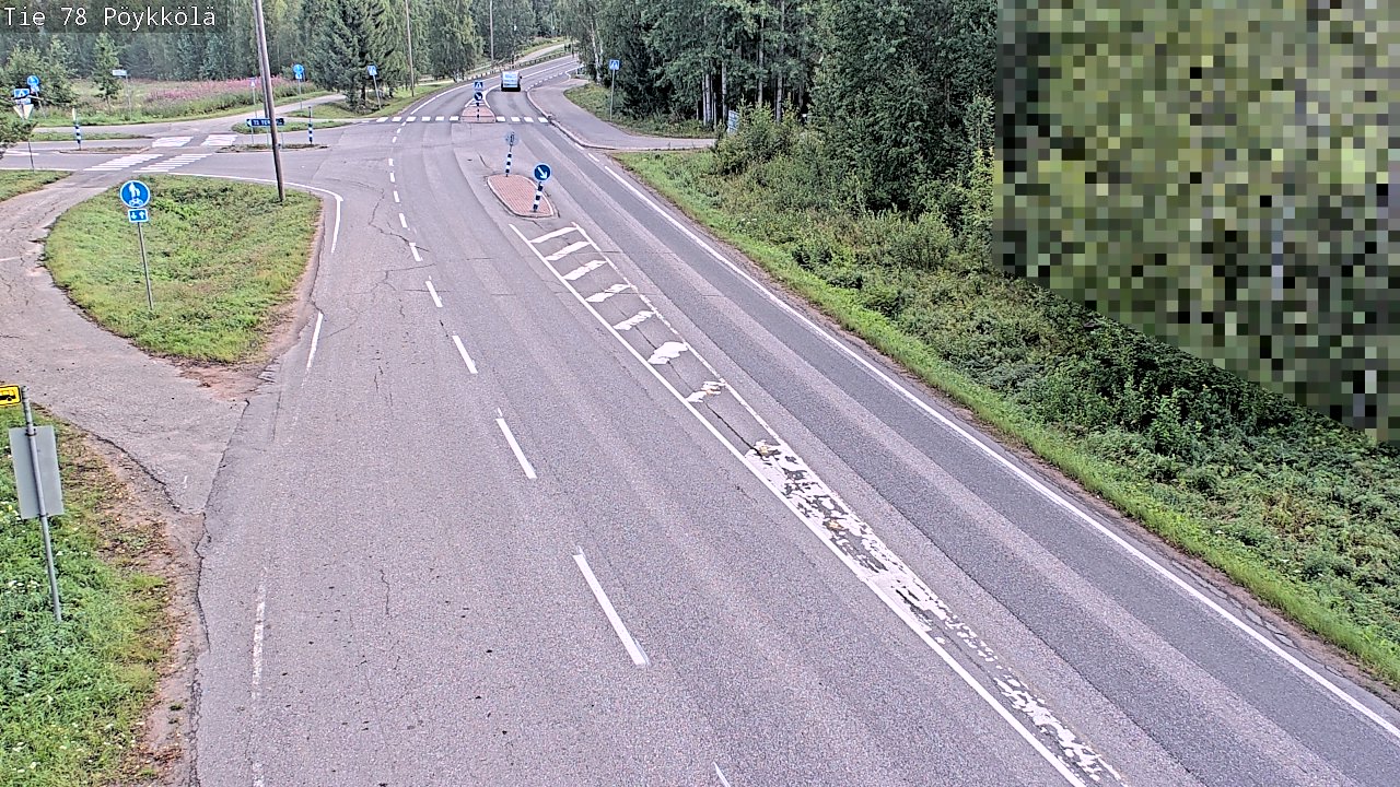 Kelikamerat Kuva Tie 78 Rovaniemi, Pöykkölä, Rovaniemi, Lappi