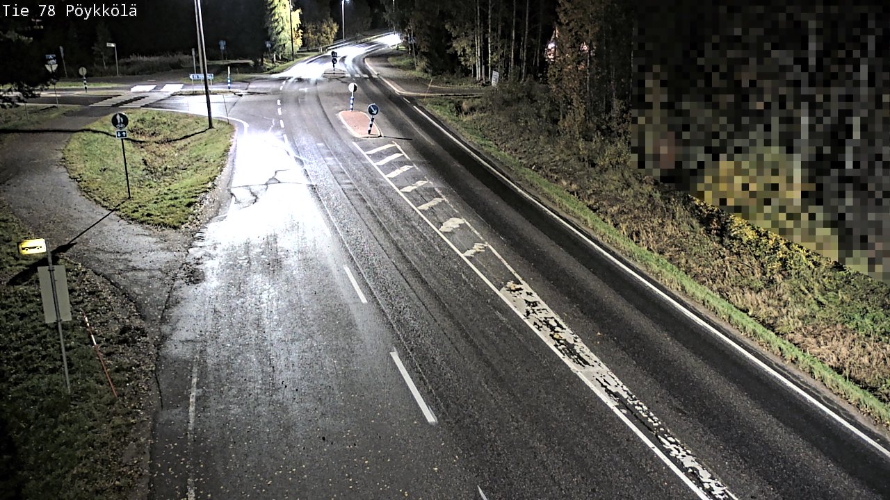 Kelikamerat Kuva Tie 78 Rovaniemi, Pöykkölä, Rovaniemi, Lappi