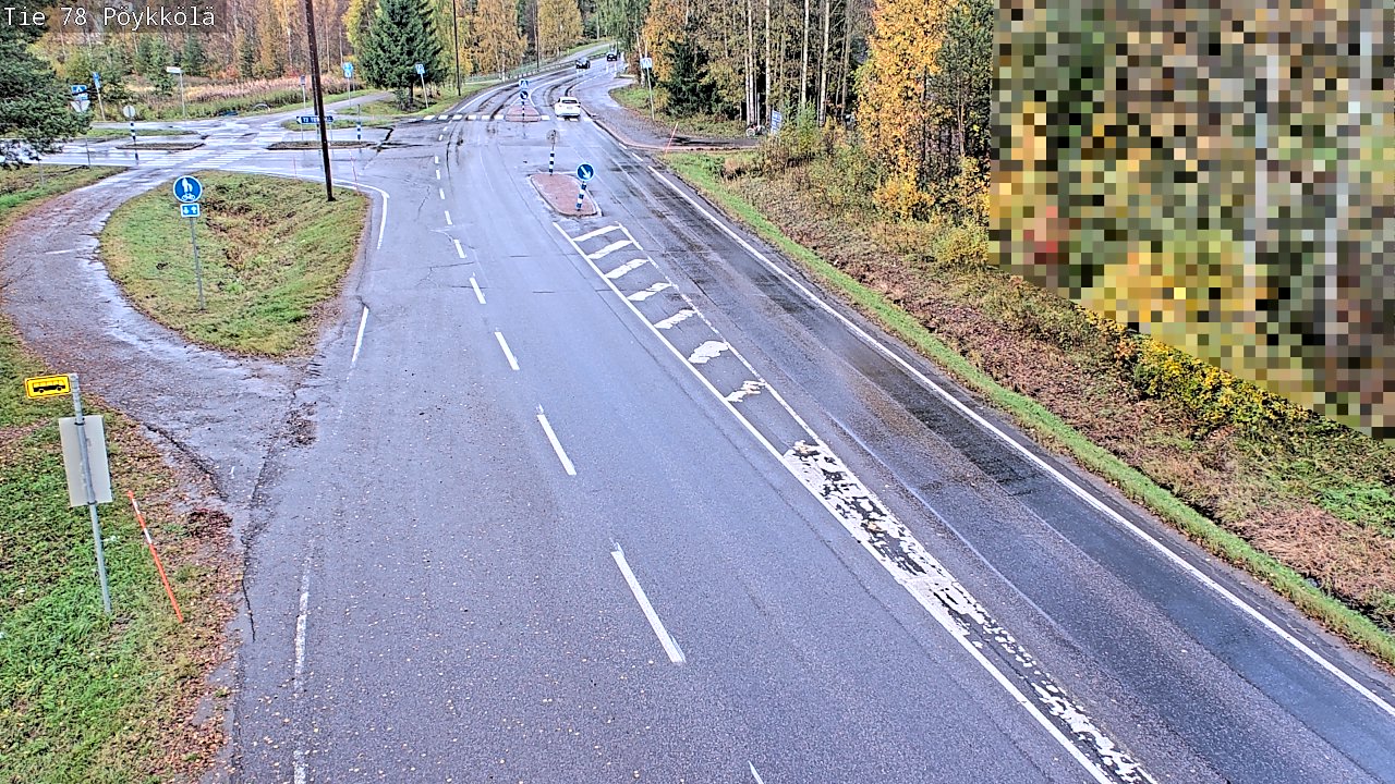 Kelikamerat Kuva Tie 78 Rovaniemi, Pöykkölä, Rovaniemi, Lappi