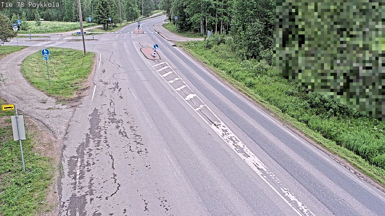 Kelikamerat Kuva Tie 78 Rovaniemi, Pöykkölä, Rovaniemi, Lappi