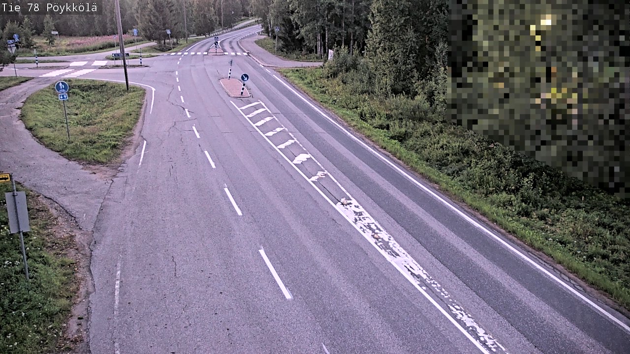 Kelikamerat Kuva Tie 78 Rovaniemi, Pöykkölä, Rovaniemi, Lappi