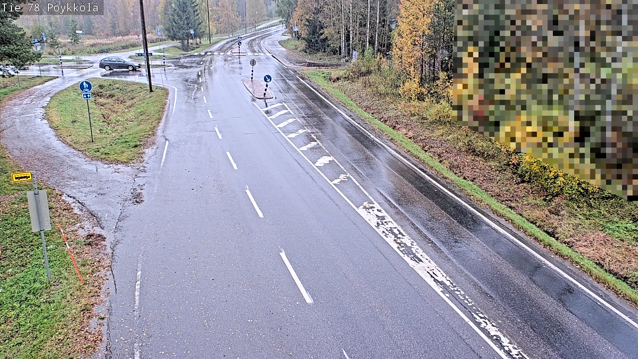 Kelikamerat Kuva Tie 78 Rovaniemi, Pöykkölä, Rovaniemi, Lappi