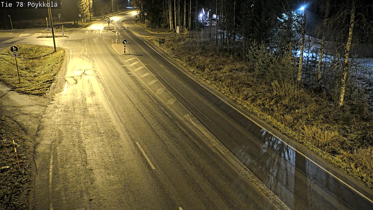 Kelikamerat Kuva Tie 78 Rovaniemi, Pöykkölä, Rovaniemi, Lappi