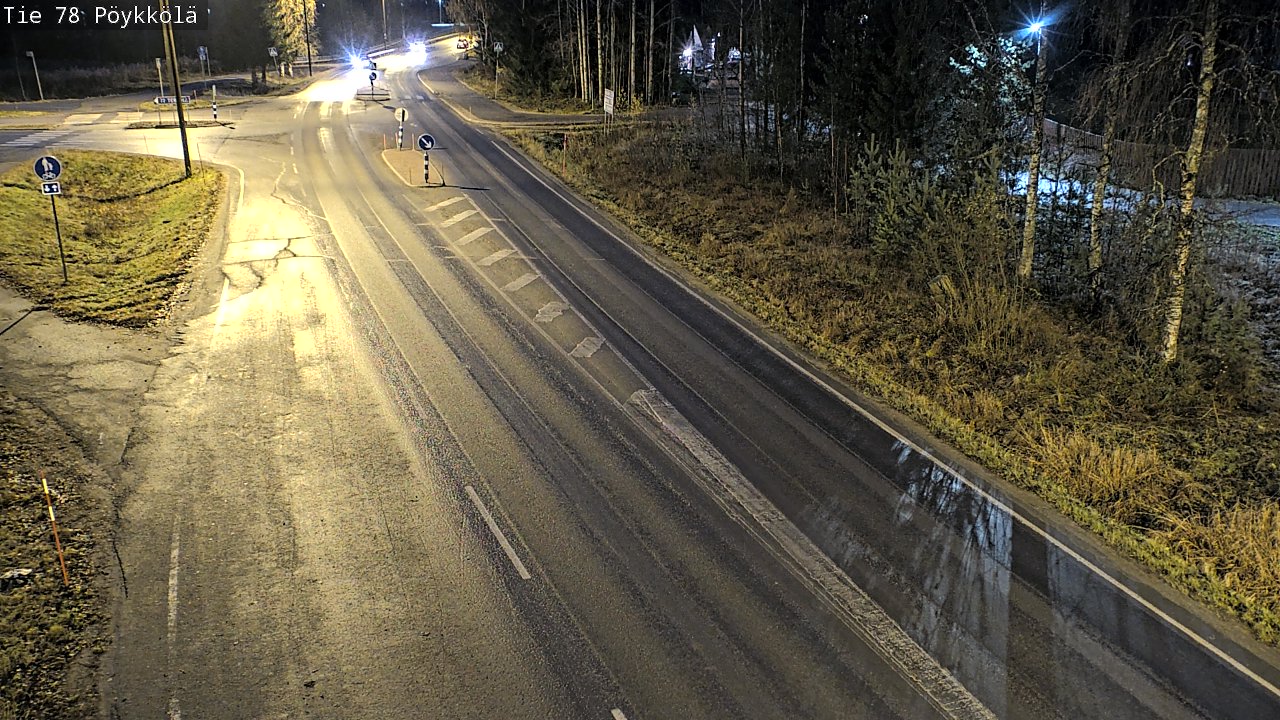 Kelikamerat Kuva Tie 78 Rovaniemi, Pöykkölä, Rovaniemi, Lappi