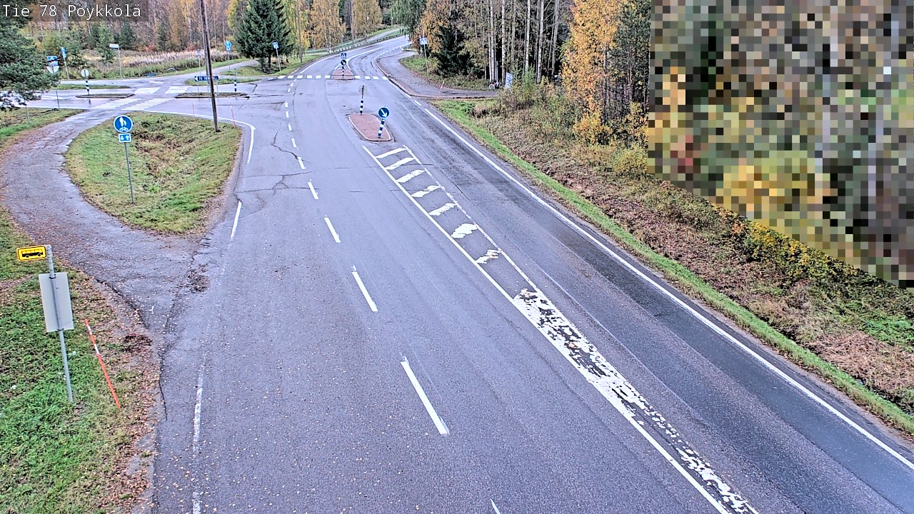 Kelikamerat Kuva Tie 78 Rovaniemi, Pöykkölä, Rovaniemi, Lappi