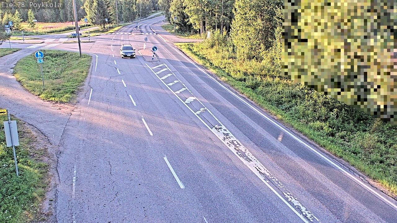 Kelikamerat Kuva Tie 78 Rovaniemi, Pöykkölä, Rovaniemi, Lappi