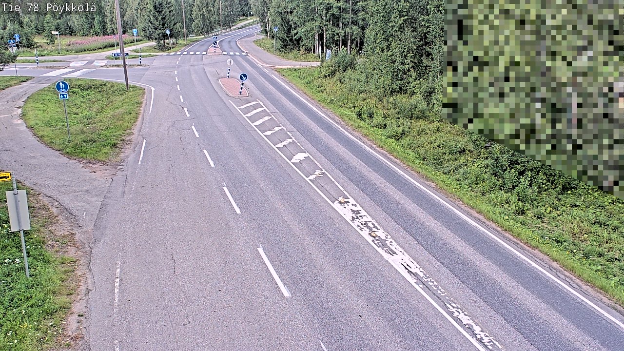 Kelikamerat Kuva Tie 78 Rovaniemi, Pöykkölä, Rovaniemi, Lappi