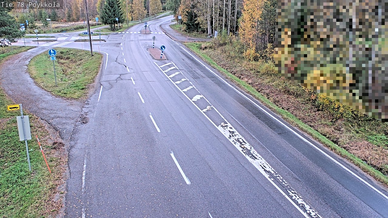 Kelikamerat Kuva Tie 78 Rovaniemi, Pöykkölä, Rovaniemi, Lappi