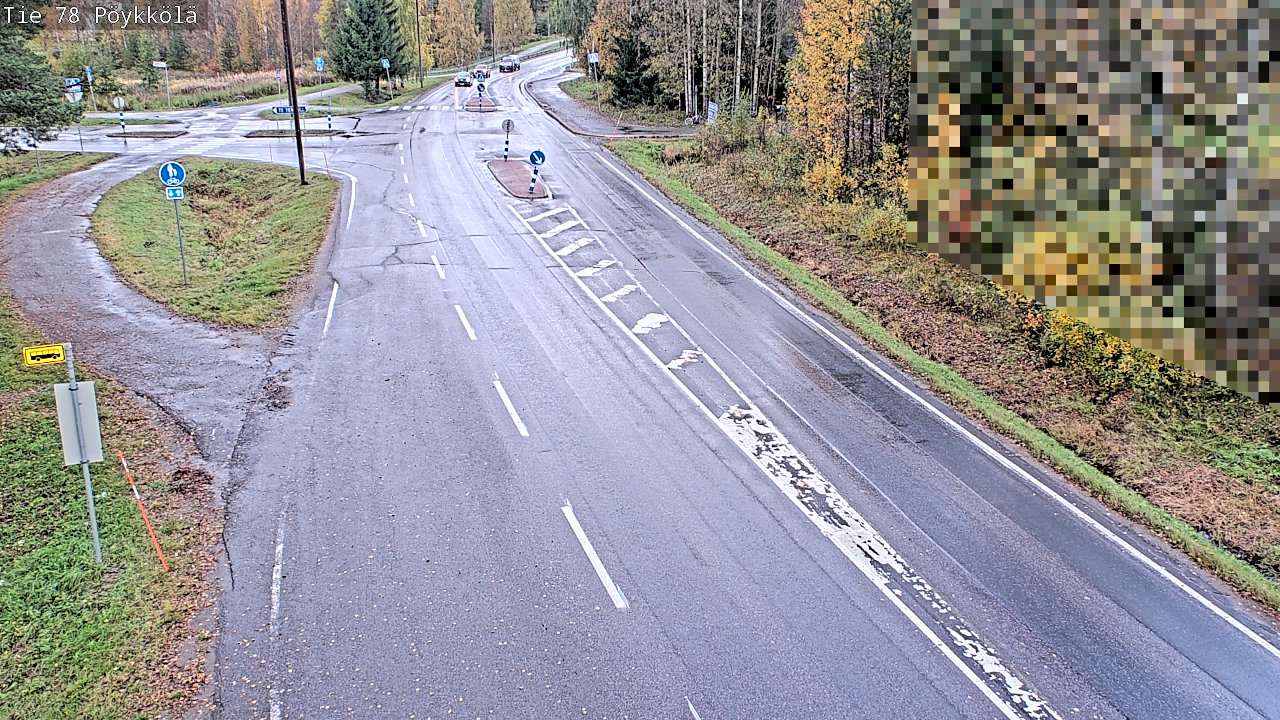 Kelikamerat Kuva Tie 78 Rovaniemi, Pöykkölä, Rovaniemi, Lappi