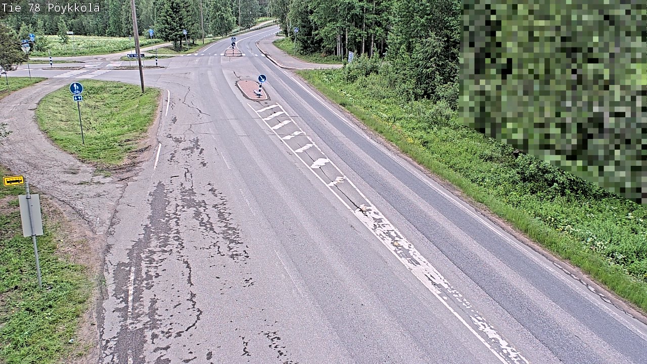 Kelikamerat Kuva Tie 78 Rovaniemi, Pöykkölä, Rovaniemi, Lappi