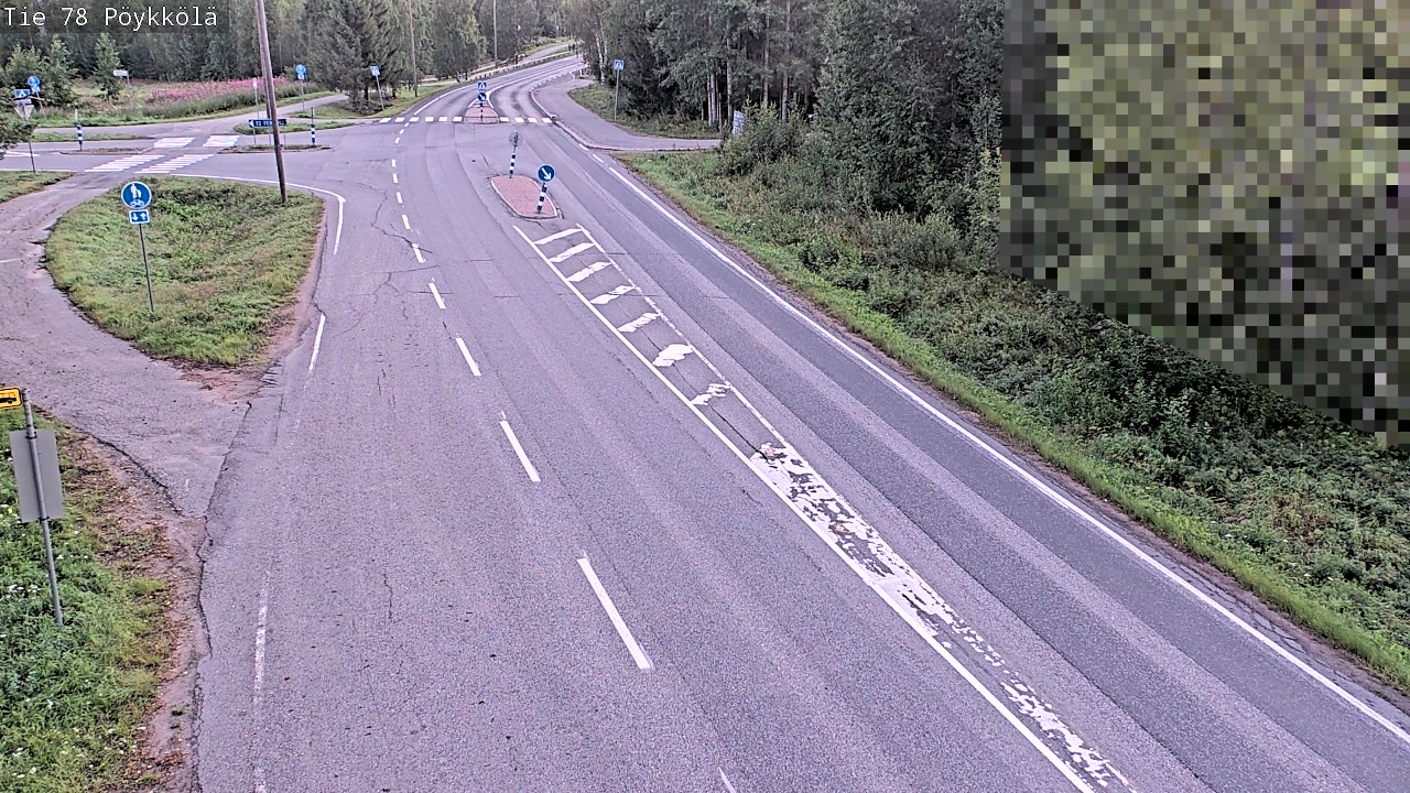 Kelikamerat Kuva Tie 78 Rovaniemi, Pöykkölä, Rovaniemi, Lappi