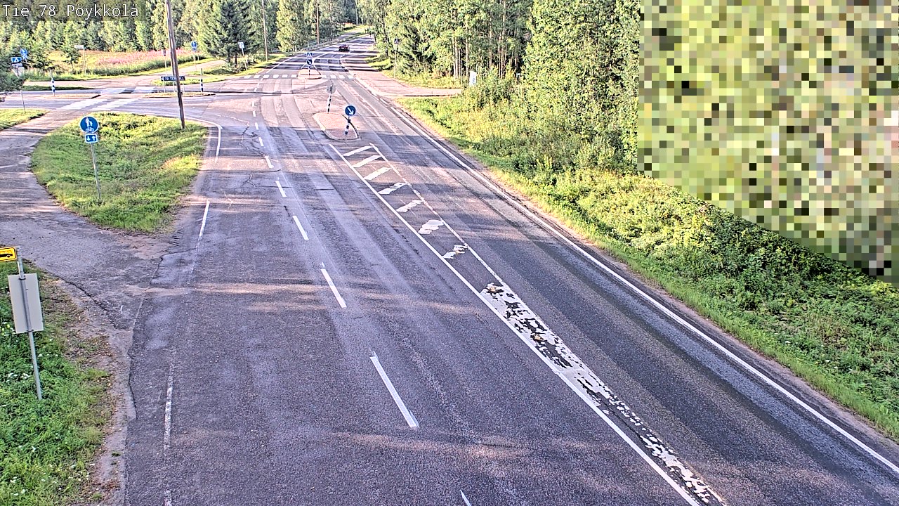 Kelikamerat Kuva Tie 78 Rovaniemi, Pöykkölä, Rovaniemi, Lappi