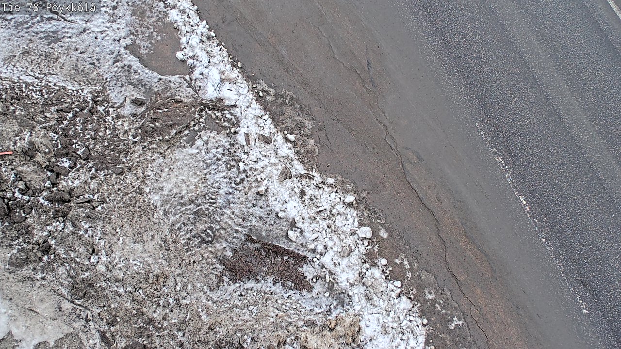 Kelikamerat Kuva Tie 78 Rovaniemi, Pöykkölä, Rovaniemi, Lappi