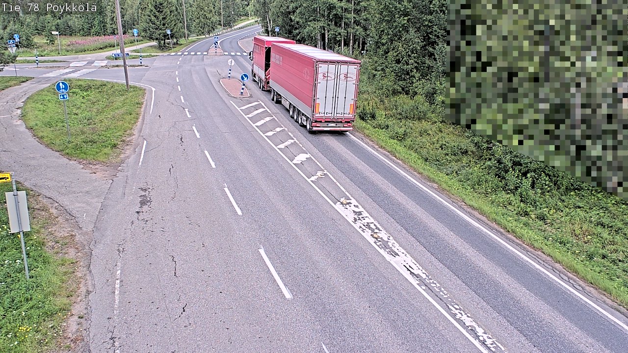 Kelikamerat Kuva Tie 78 Rovaniemi, Pöykkölä, Rovaniemi, Lappi