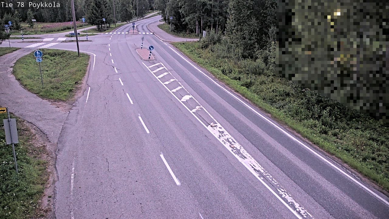 Kelikamerat Kuva Tie 78 Rovaniemi, Pöykkölä, Rovaniemi, Lappi