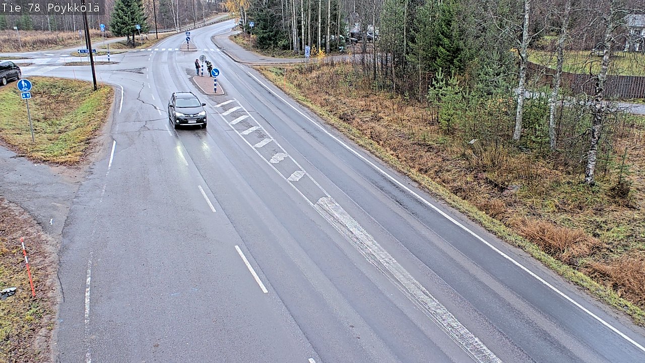 Kelikamerat Kuva Tie 78 Rovaniemi, Pöykkölä, Rovaniemi, Lappi