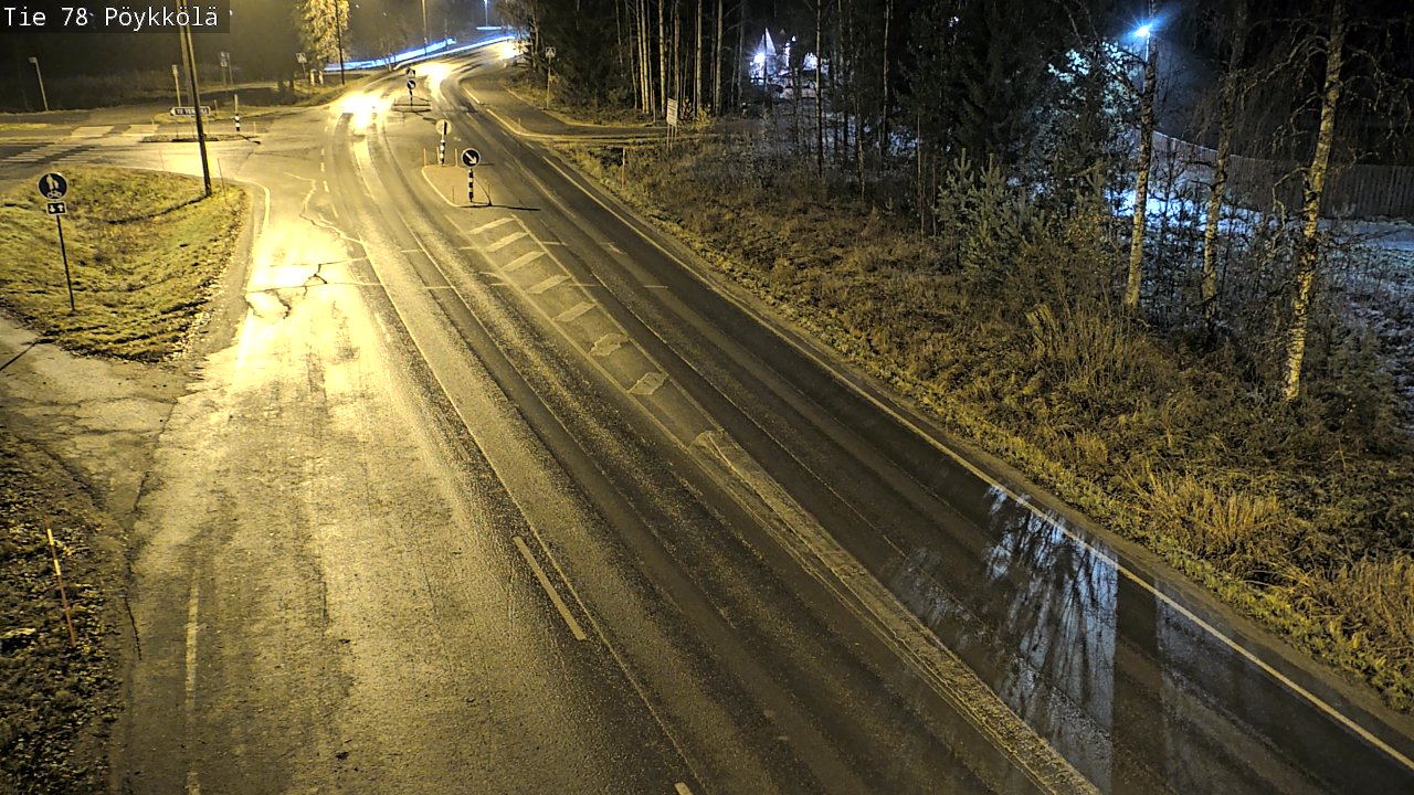 Kelikamerat Kuva Tie 78 Rovaniemi, Pöykkölä, Rovaniemi, Lappi