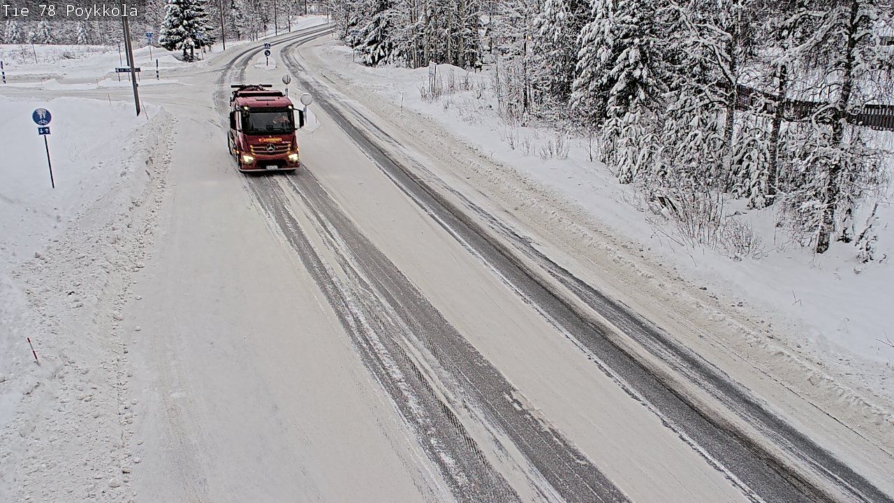 Kelikamerat Kuva Tie 78 Rovaniemi, Pöykkölä, Rovaniemi, Lappi