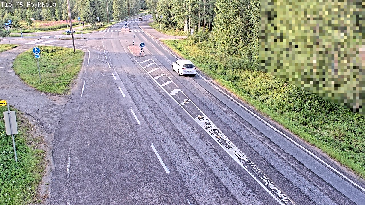 Kelikamerat Kuva Tie 78 Rovaniemi, Pöykkölä, Rovaniemi, Lappi