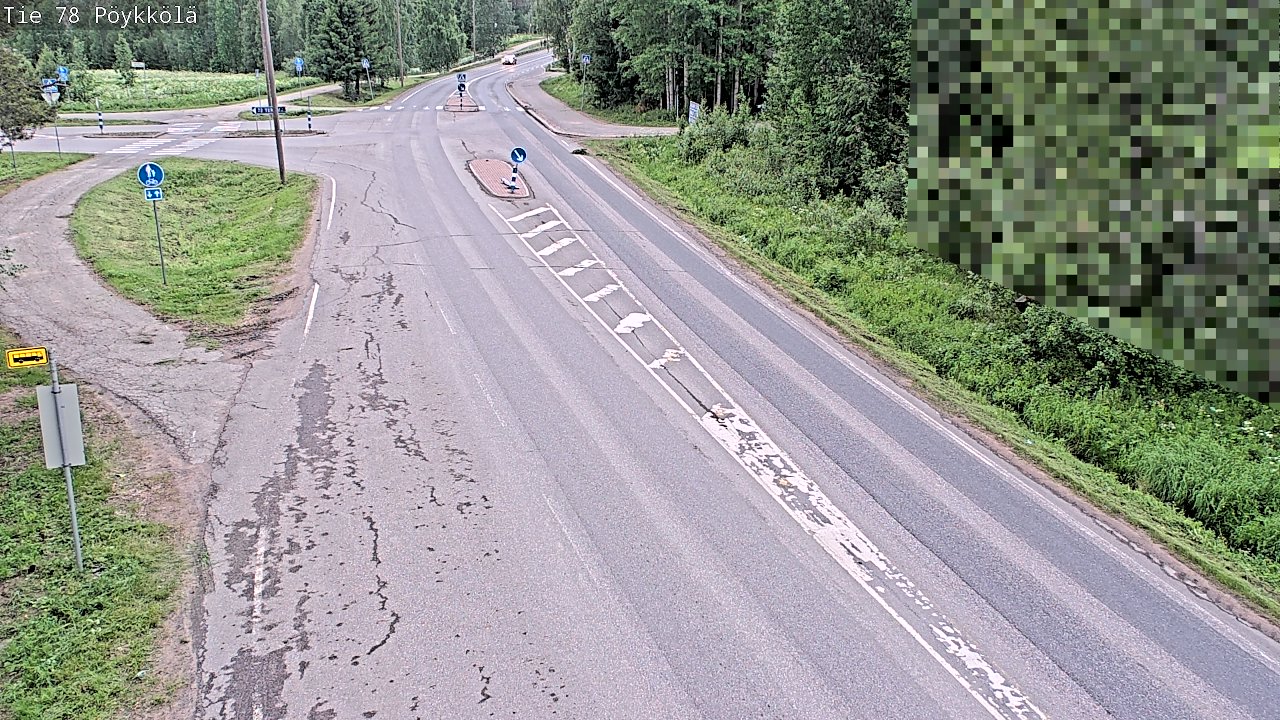 Kelikamerat Kuva Tie 78 Rovaniemi, Pöykkölä, Rovaniemi, Lappi