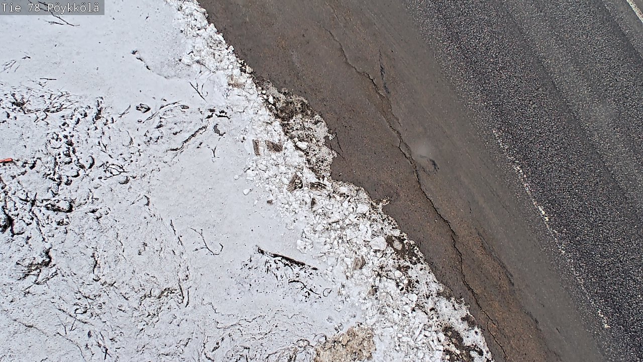 Kelikamerat Kuva Tie 78 Rovaniemi, Pöykkölä, Rovaniemi, Lappi