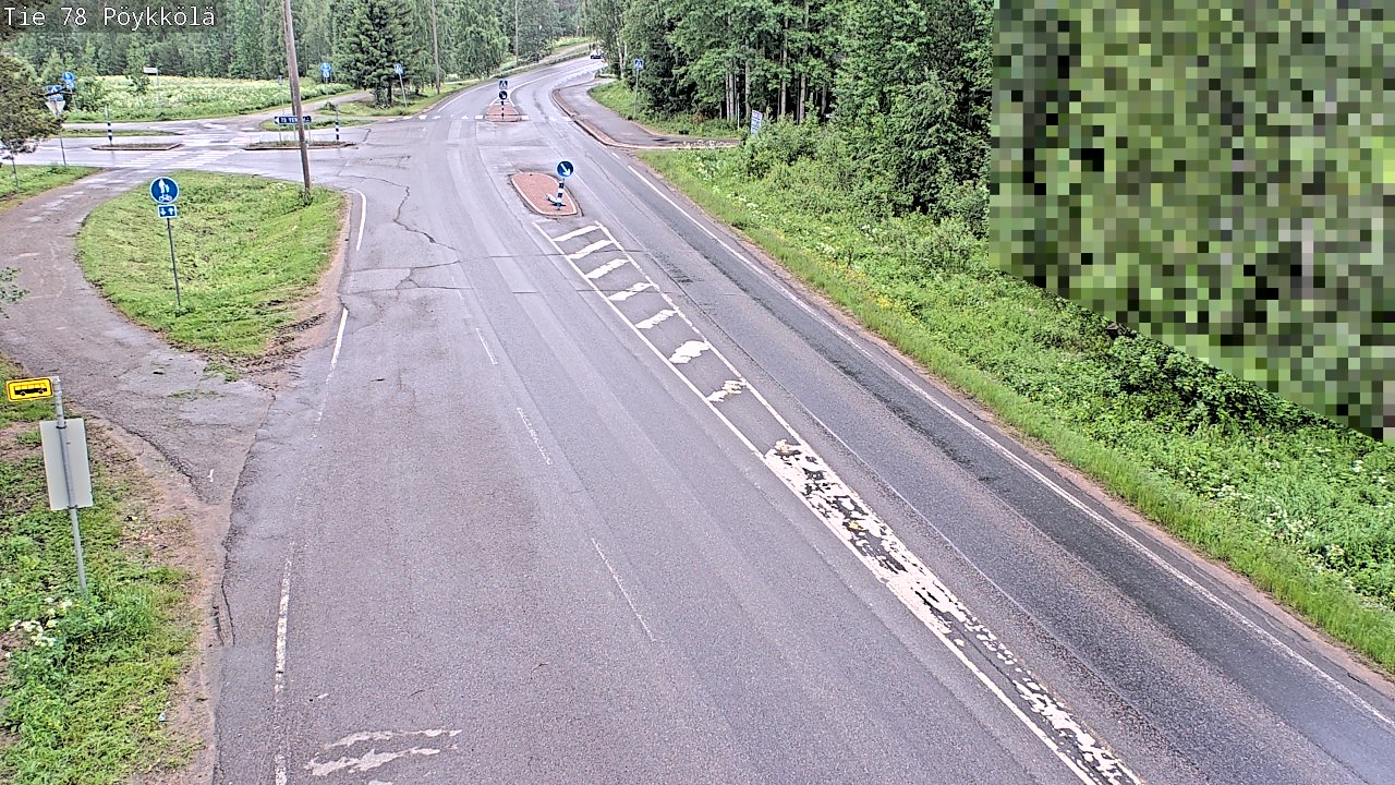 Kelikamerat Kuva Tie 78 Rovaniemi, Pöykkölä, Rovaniemi, Lappi